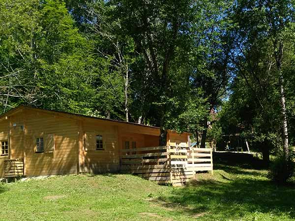 chalet bois vacance rocamadour