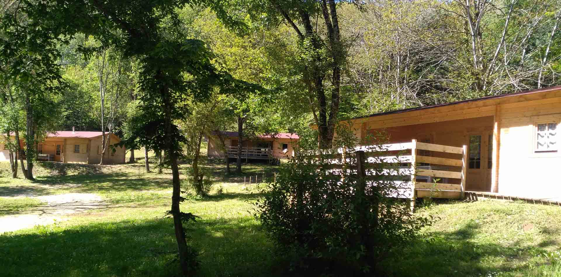 chalet en bois pour vacances Rocamadour