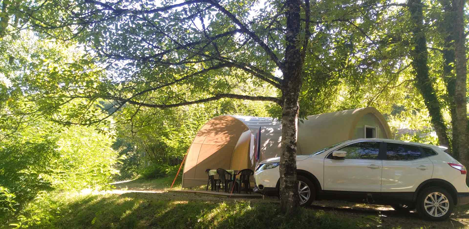 hebergement vacances insolite glamping rocamadour