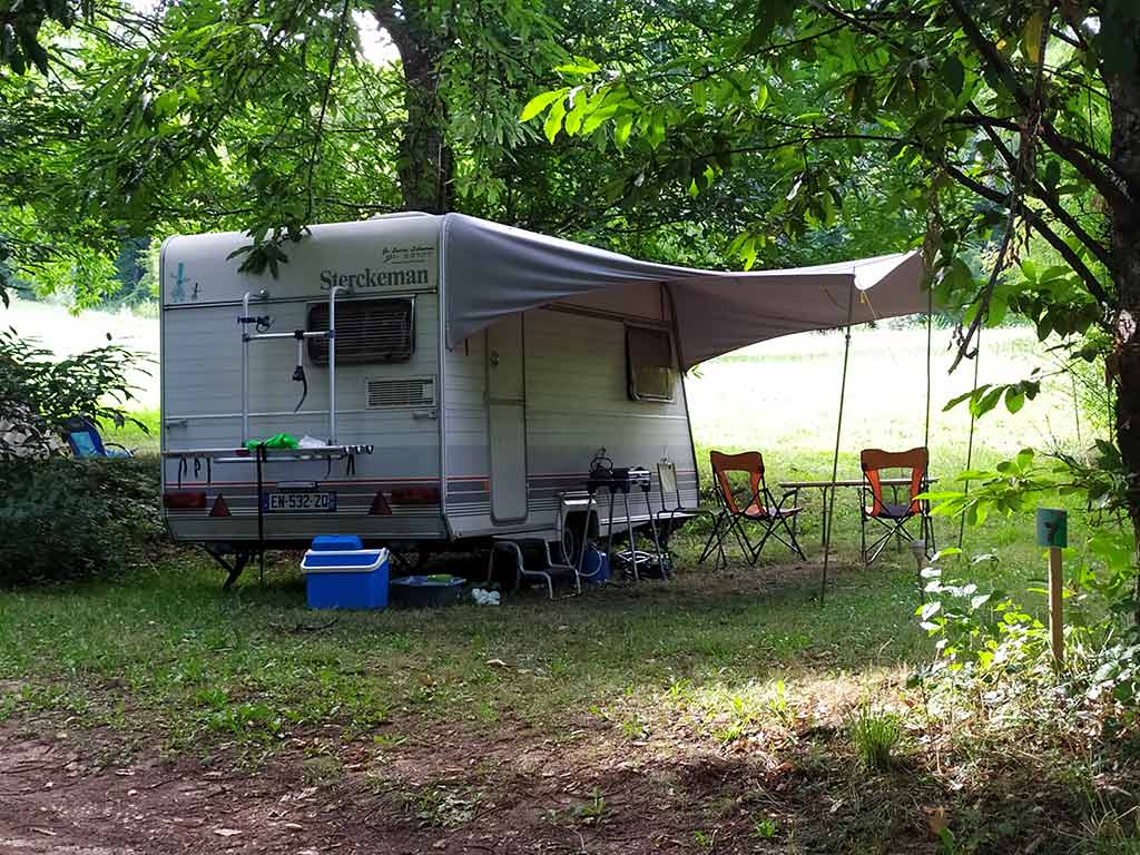 Sécurité pour les caravanes - Emplacement de camping pour